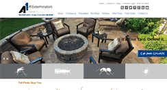 Desktop Screenshot of a1exterminators.com